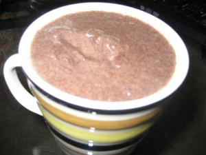 Mix 1 part sprouted ragi flour and 2 parts water, bring to a boil while stirring continuously. Video
